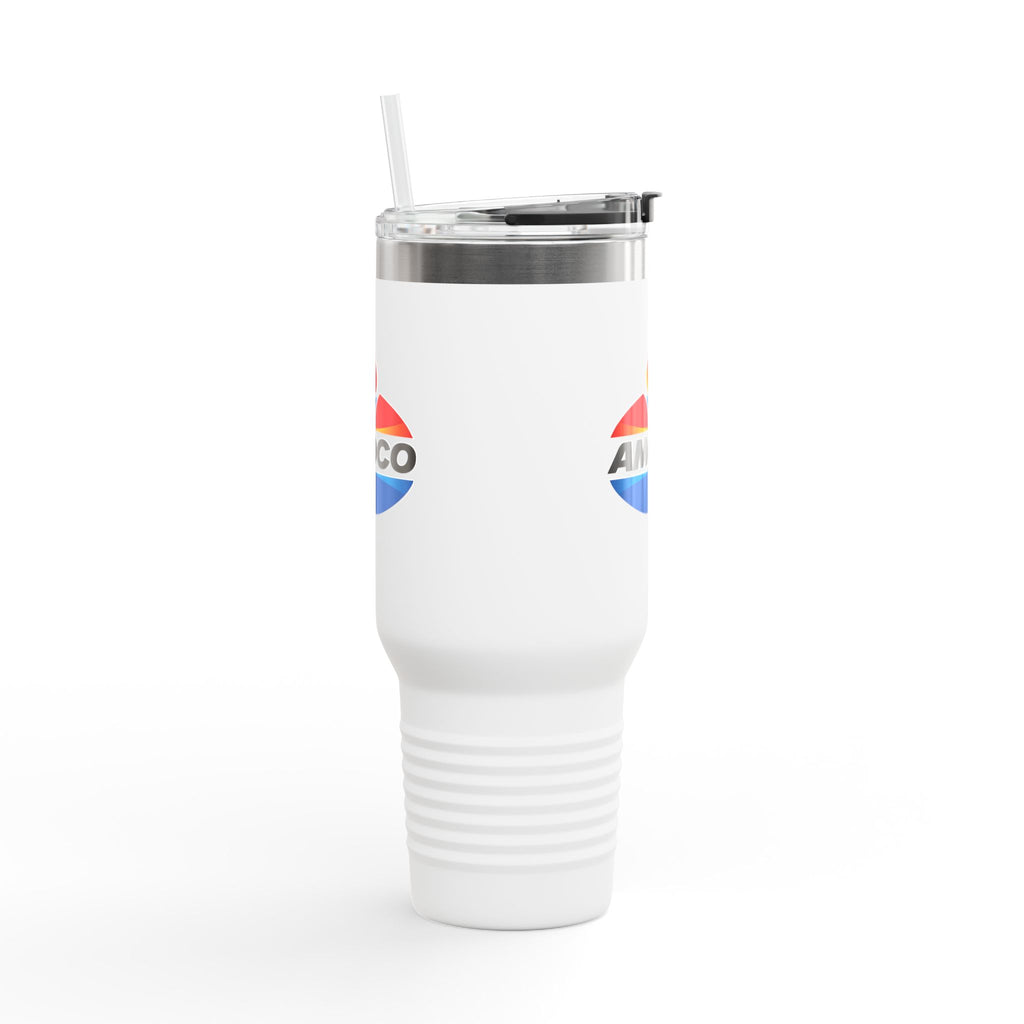 Amoco 40oz Insulated Travel Mug Stainless Tumbler