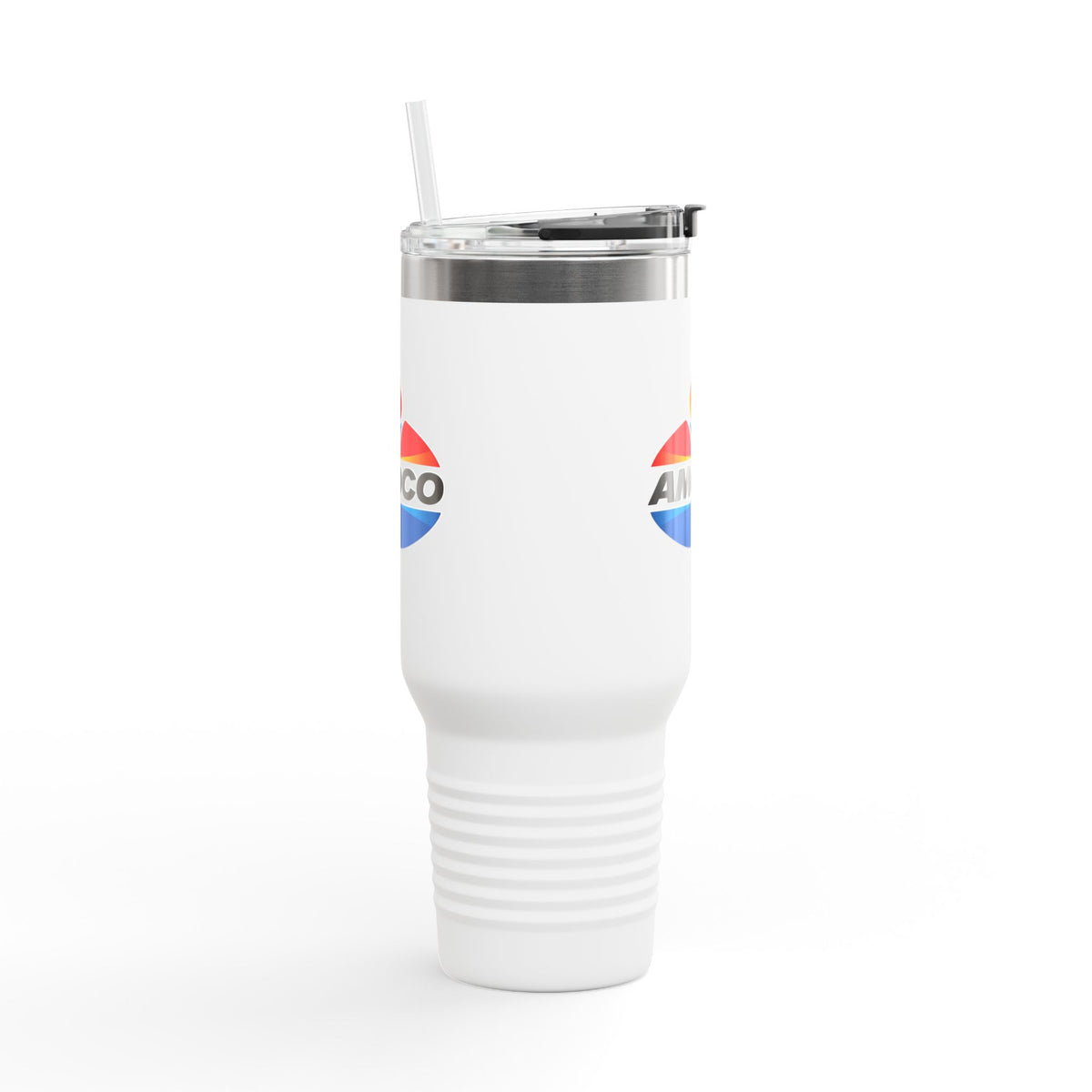 Amoco 40oz Insulated Travel Mug Stainless Tumbler
