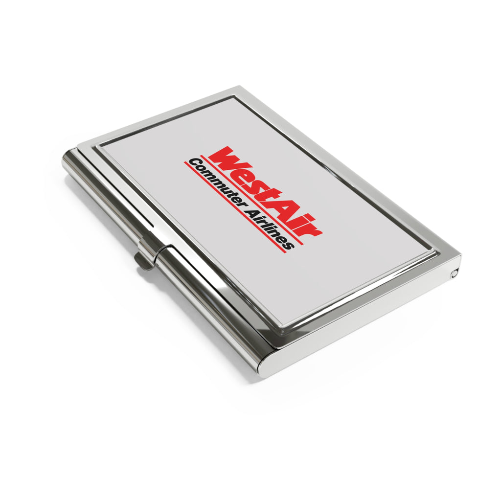 WestAir Commuter Airlines Metal Business Card Holder