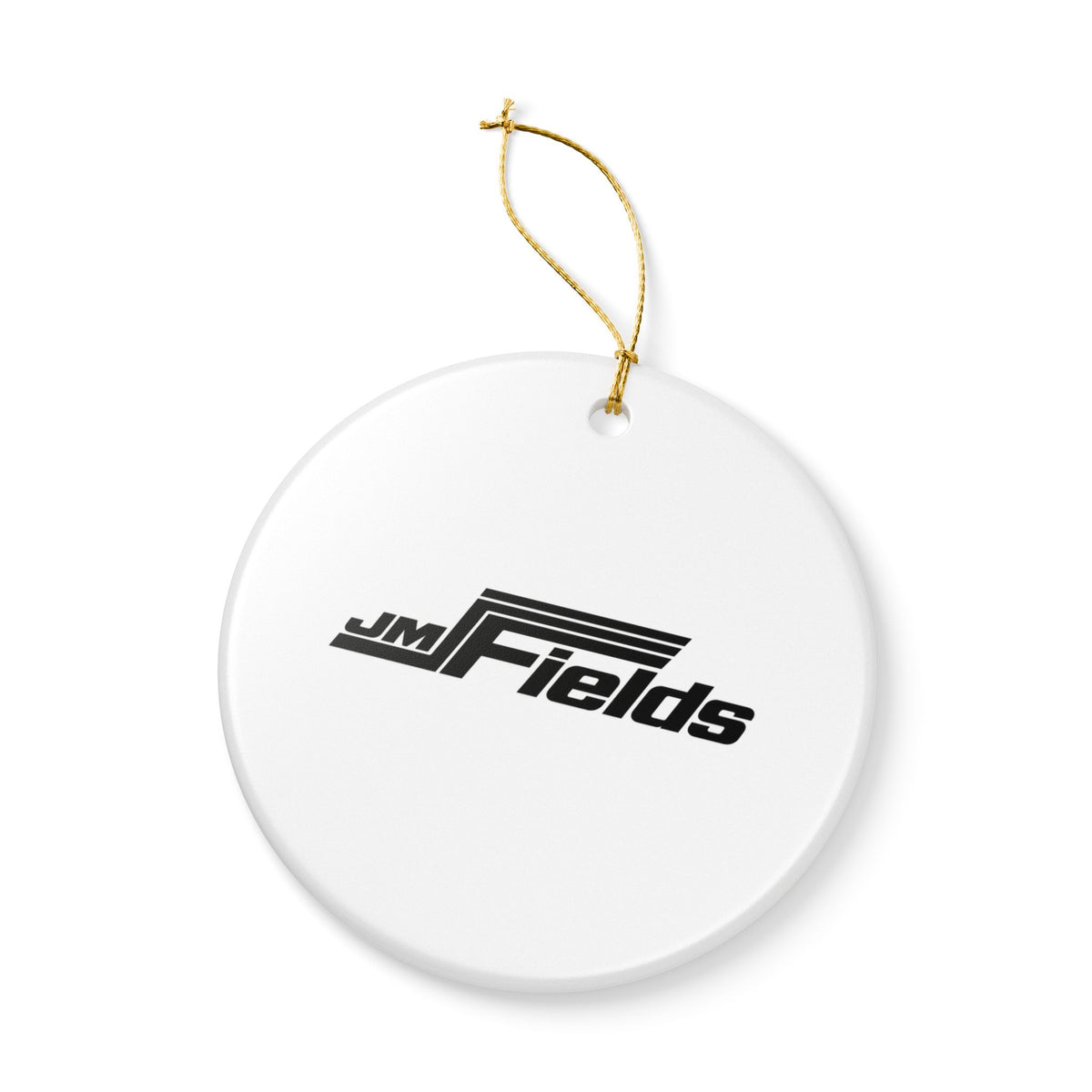 J.M. Fields Ceramic Ornament