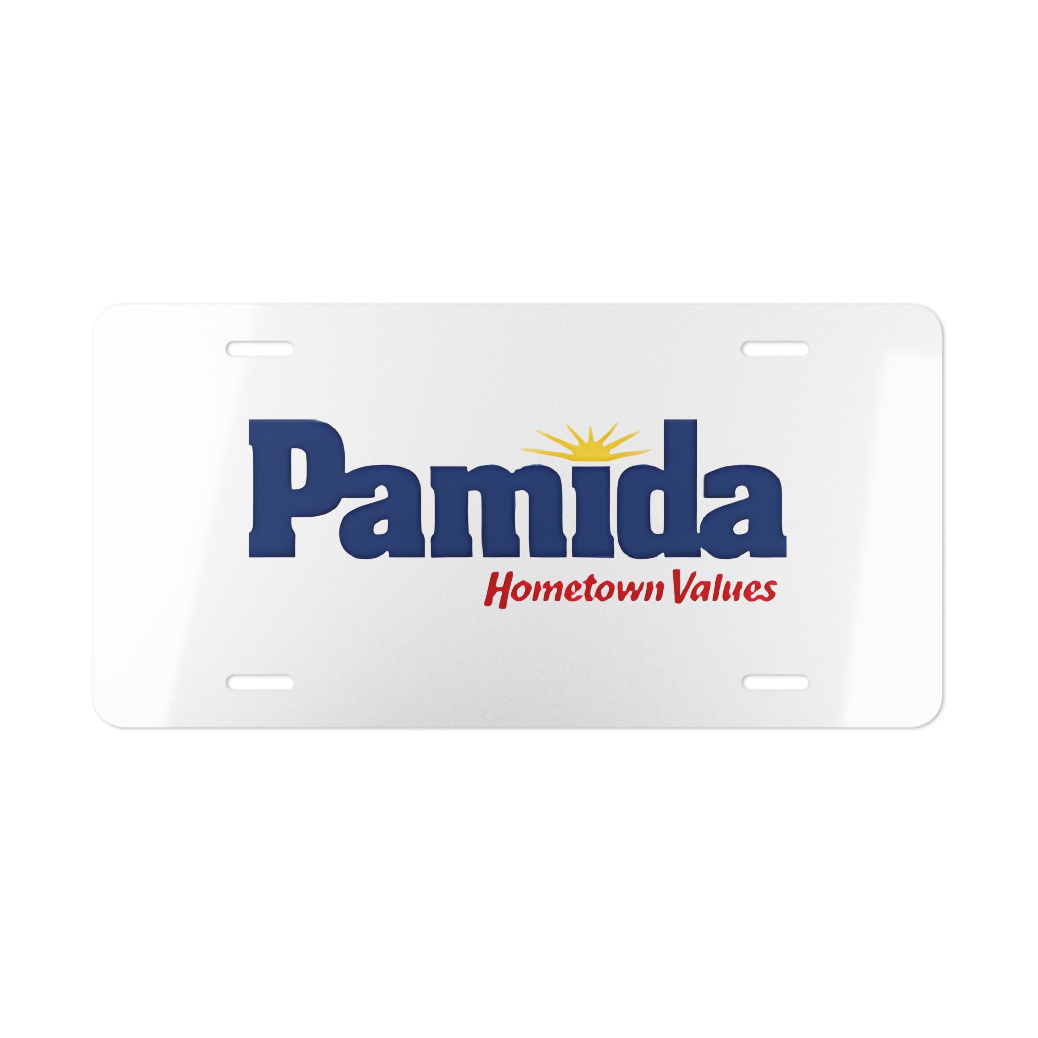 Pamida Vanity License Plate