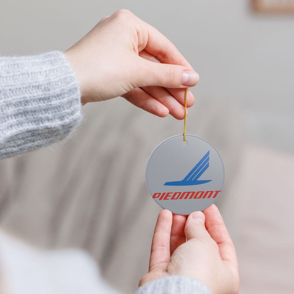 Piedmont Airlines Ceramic Ornament