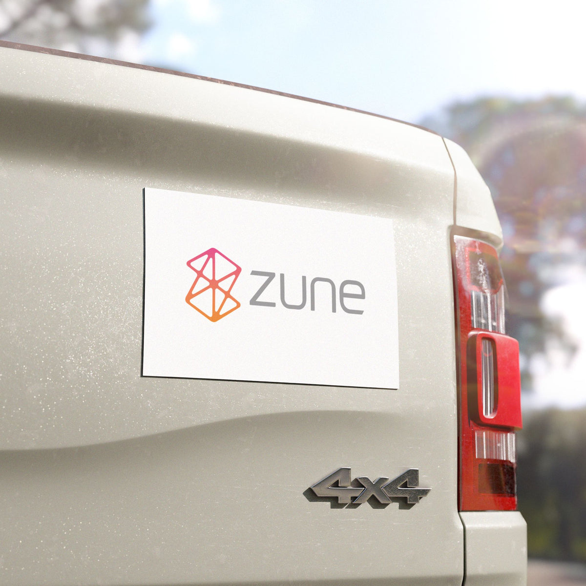 Zune Car Magnet