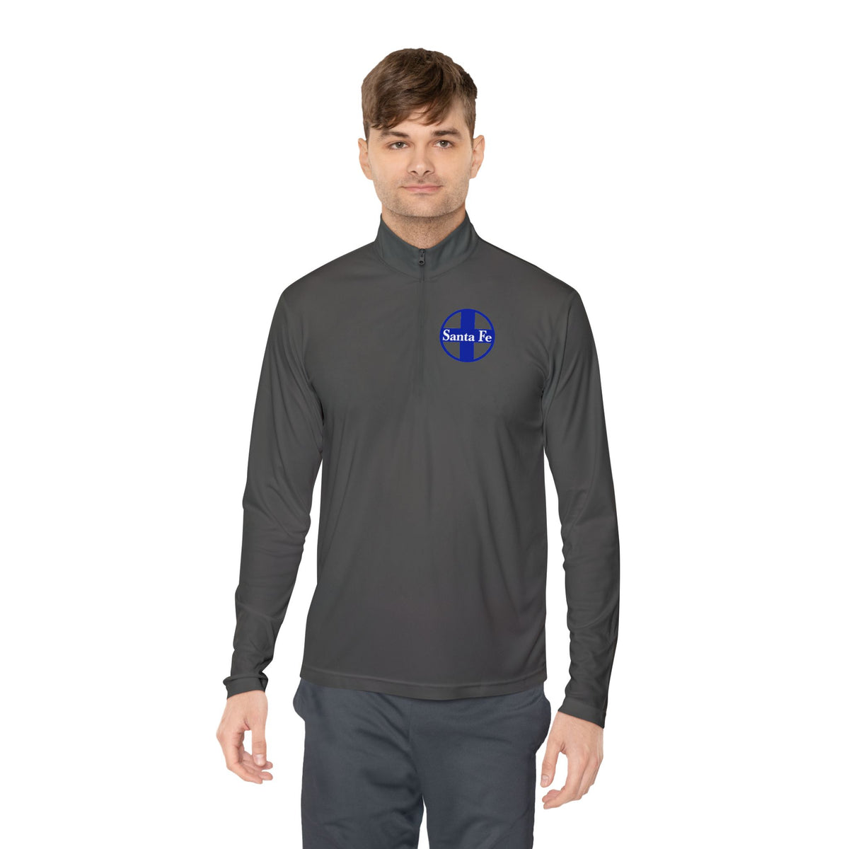 Atchison Topeka and Santa Fe Railway Unisex Quarter Zip Pullover