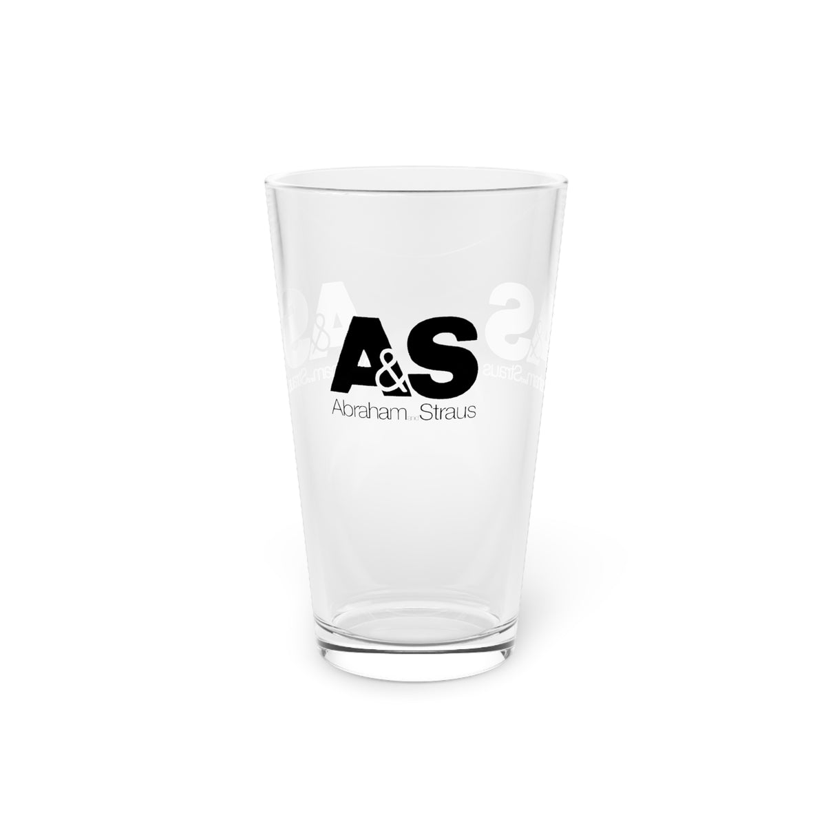 Abraham & Straus 16oz Pint Glass