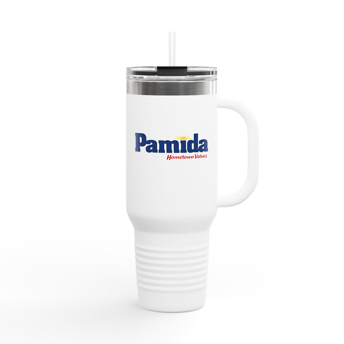 Pamida 40oz Insulated Travel Mug Stainless Tumbler