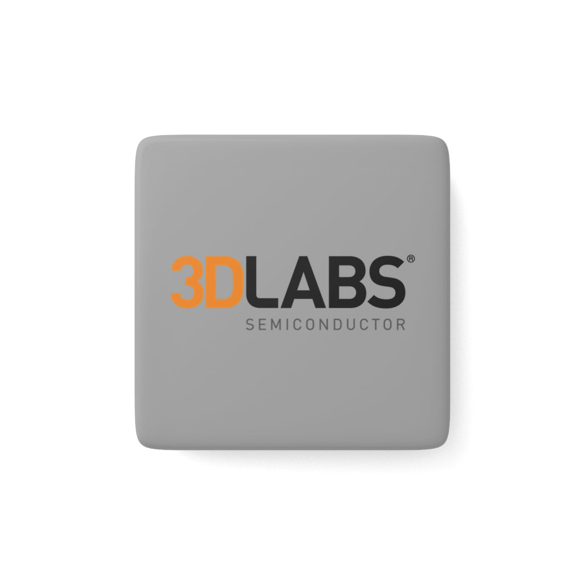3Dlabs Square Porcelain Fridge Magnet