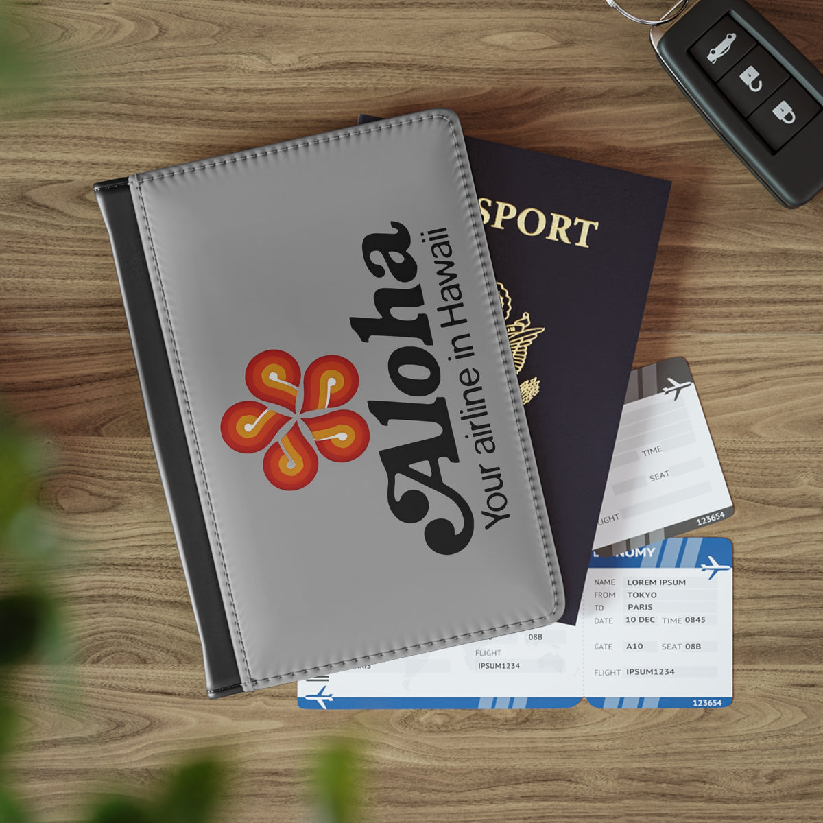 Aloha Airlines Passport Cover