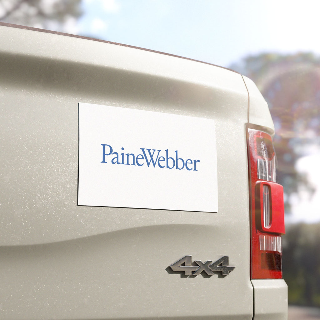 PaineWebber Car Magnet