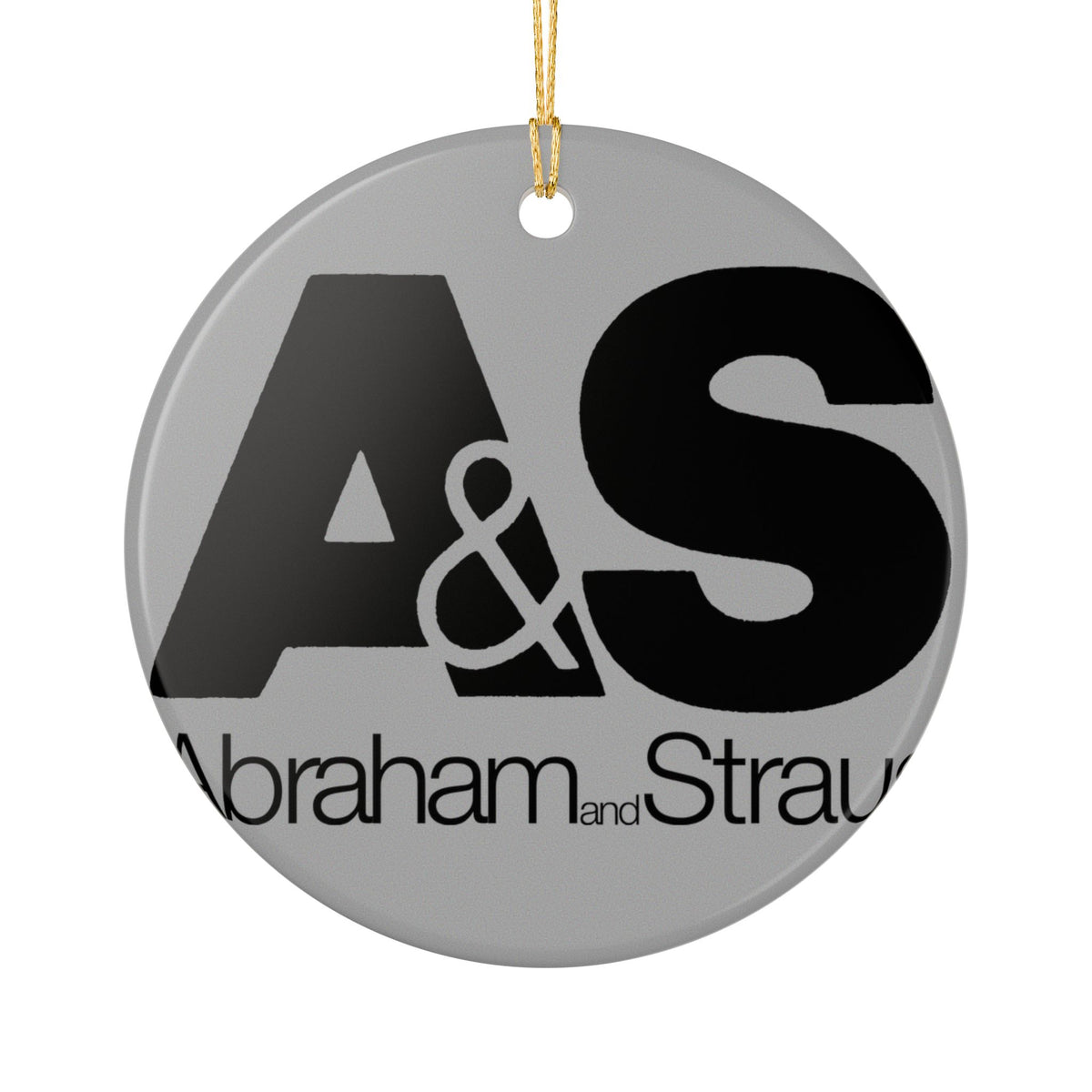 Abraham & Straus Ceramic Ornament