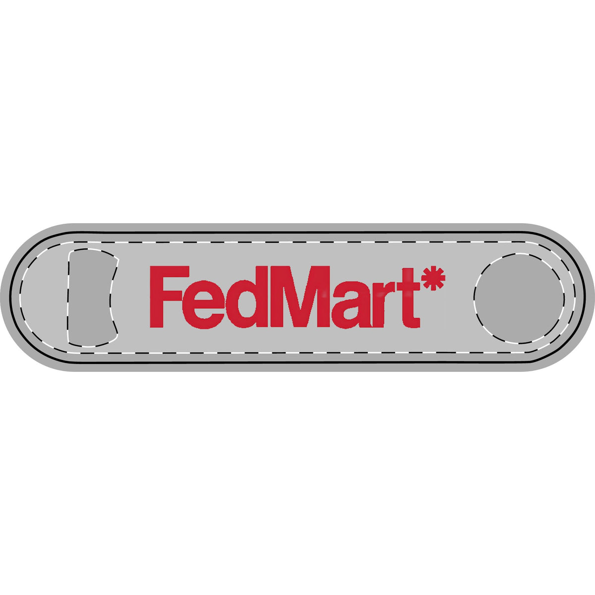 FedMart Metal Bottle Opener