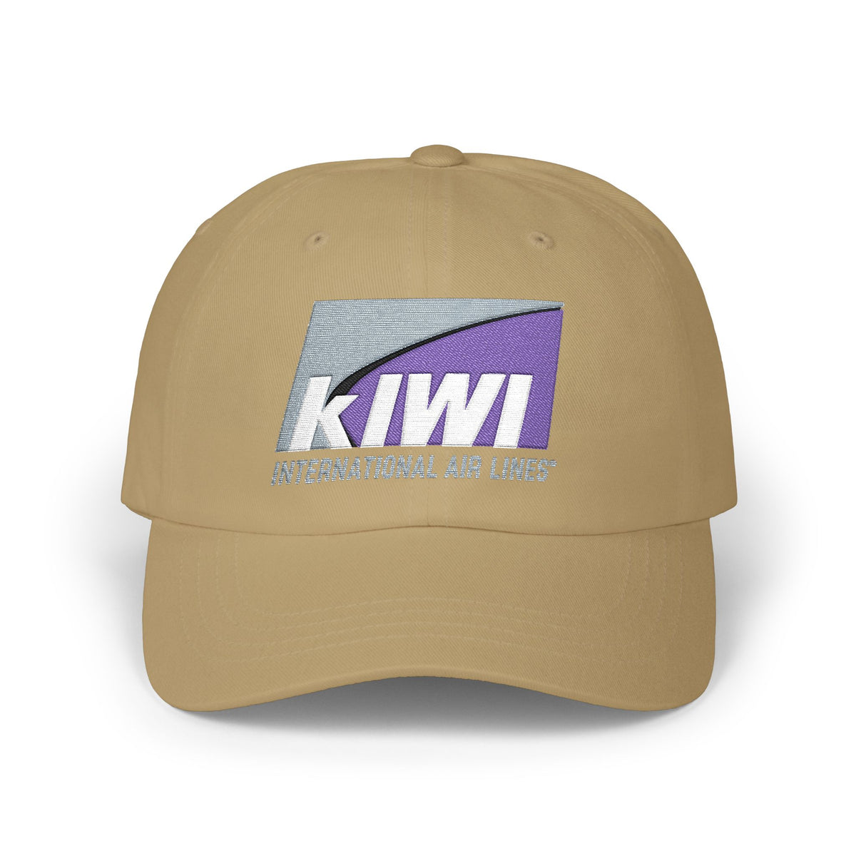 Kiwi International Air Lines Embroidered Dad Cap Hat