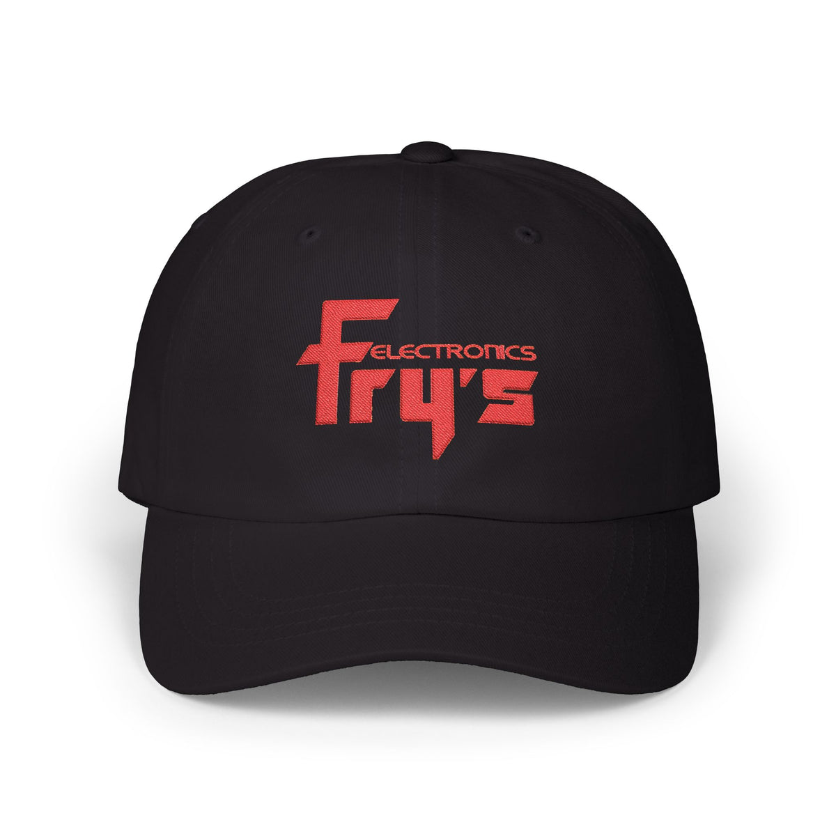 Fry's Electronics Embroidered Dad Cap Hat
