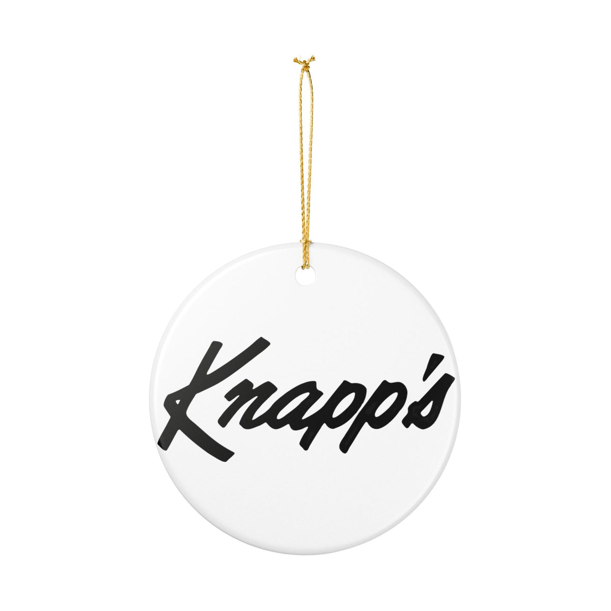 J. W. Knapp Company Ceramic Ornament