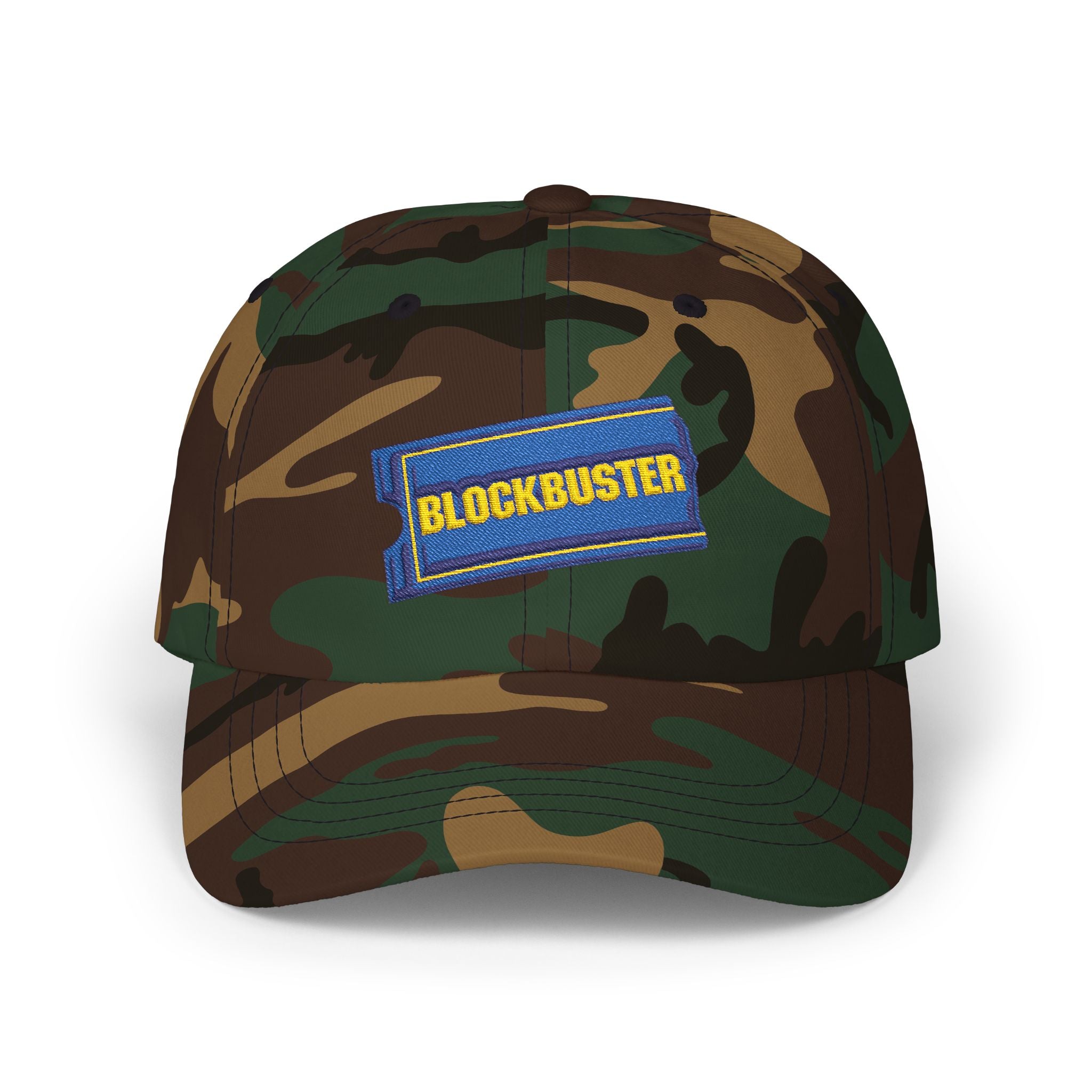 Blockbuster Video Embroidered Dad Cap Hat