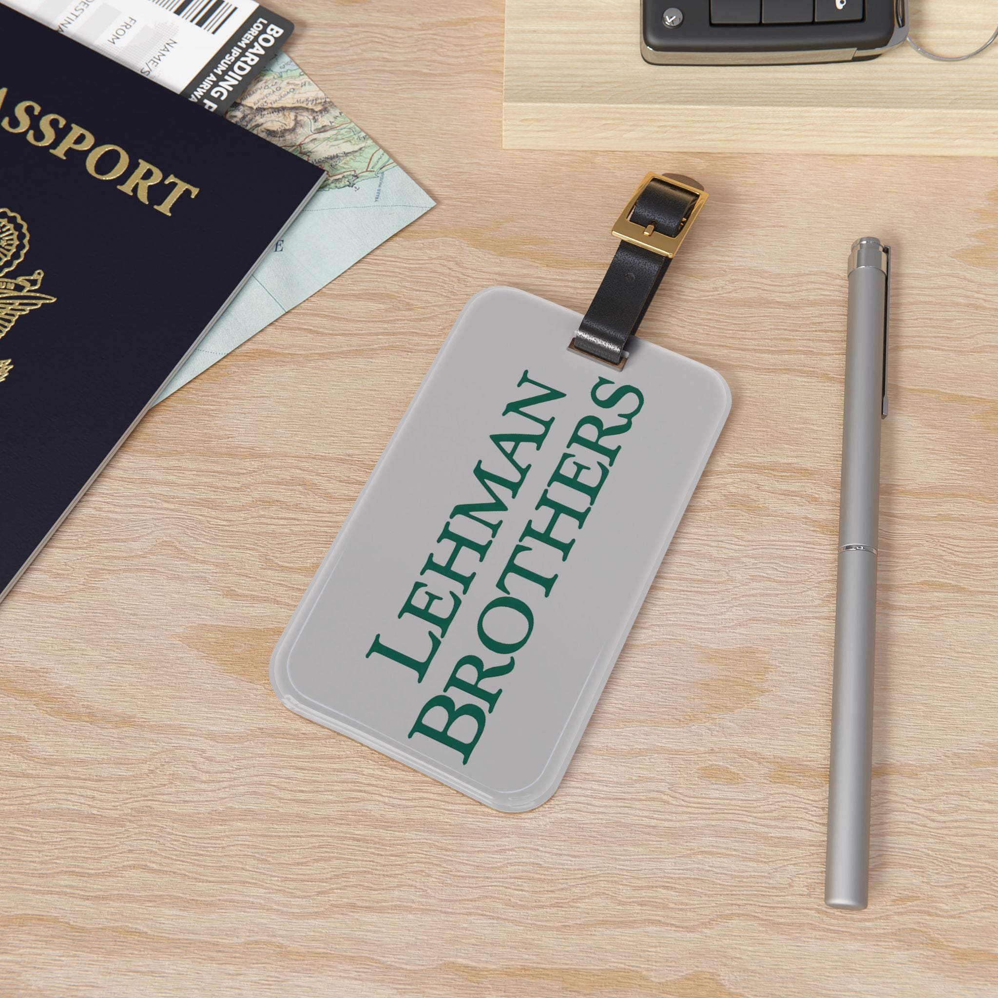 Lehman Brothers Luggage Tag