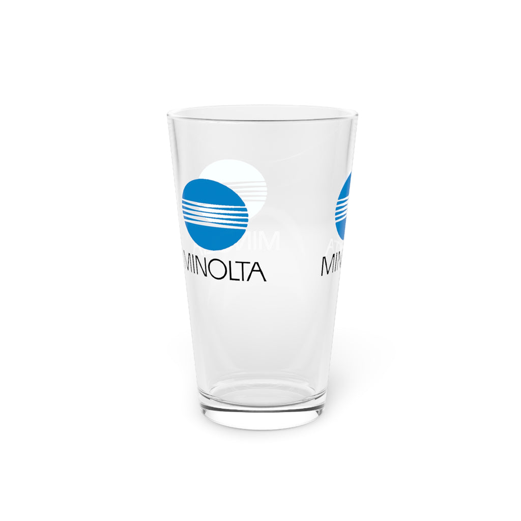 Minolta 16oz Pint Glass