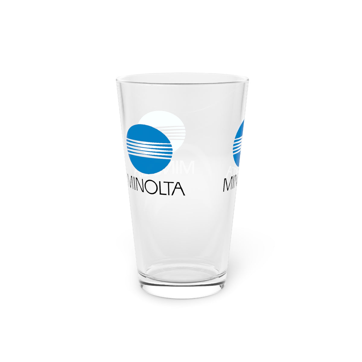 Minolta 16oz Pint Glass