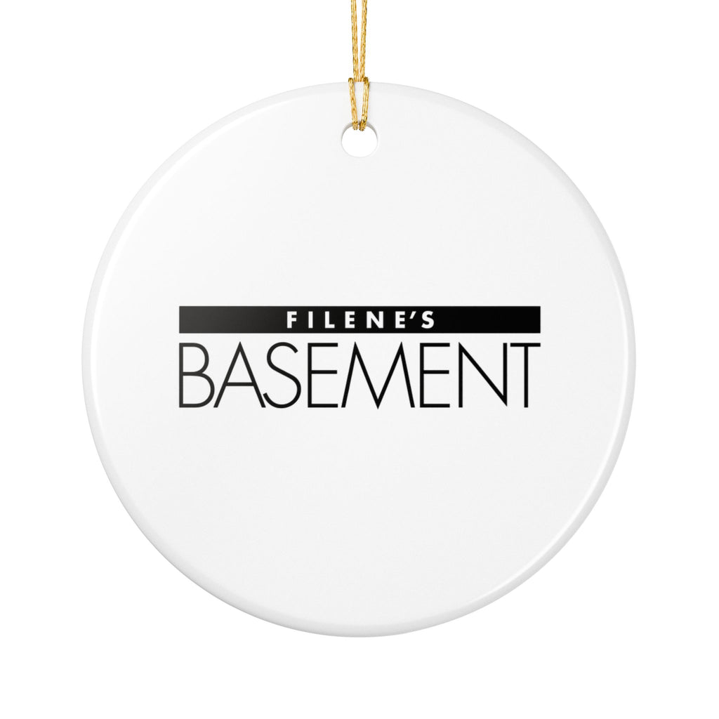 Filene's Basement Ceramic Ornament