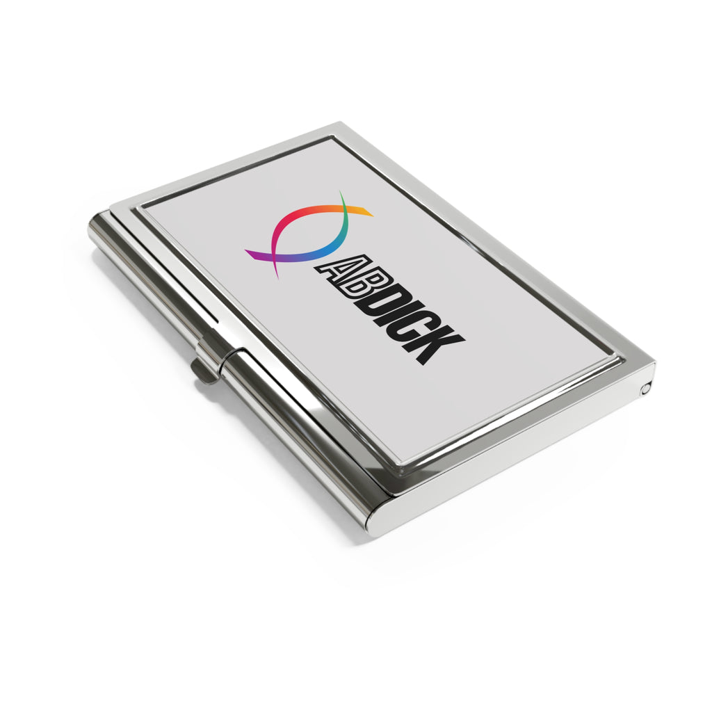 A. B. Dick Company Metal Business Card Holder