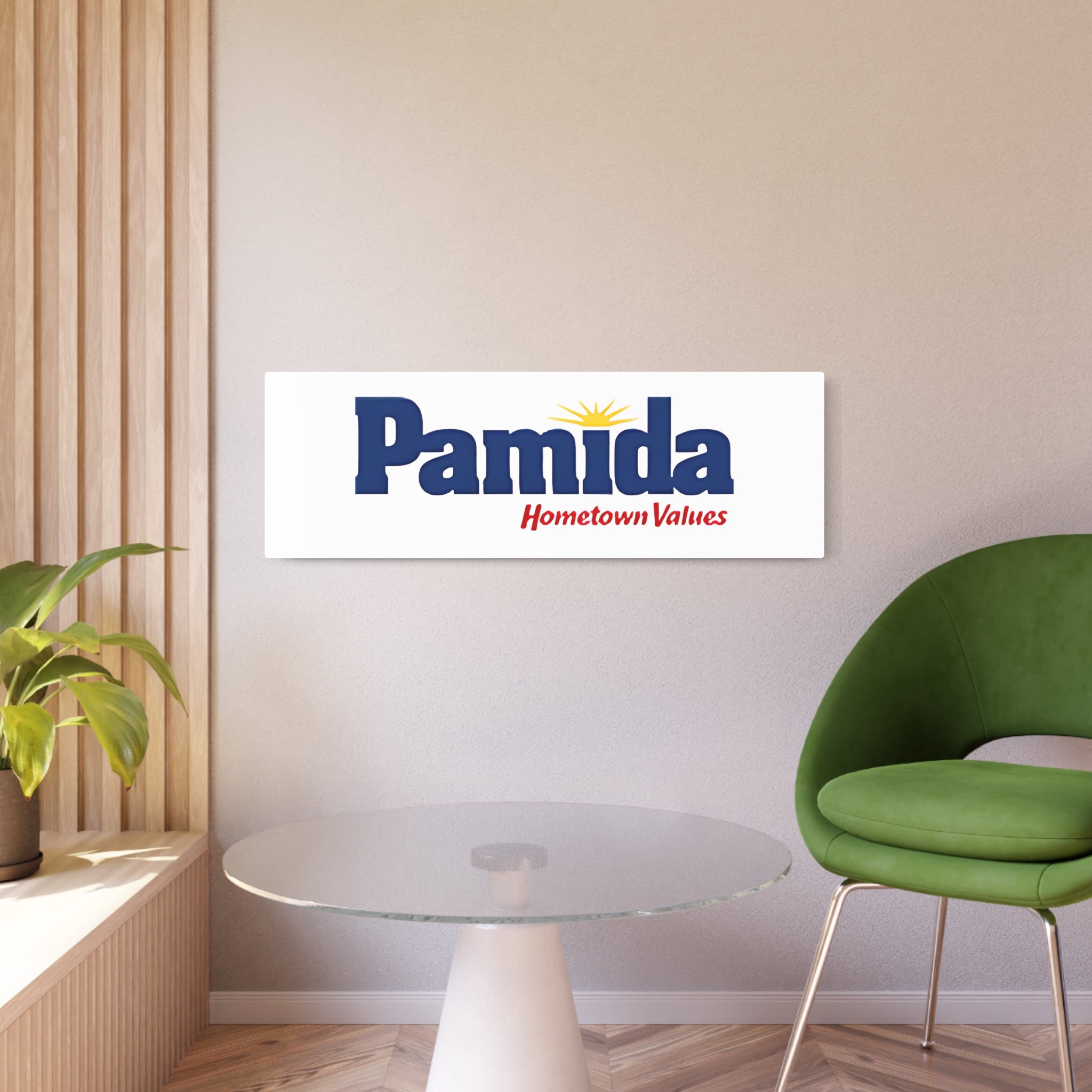 Pamida Metal Sign
