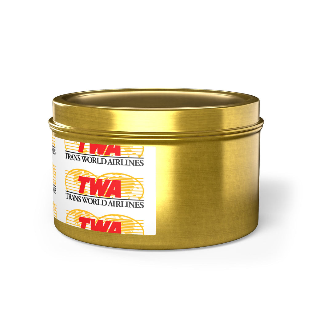 Trans World Airlines (TWA) Tin Candle
