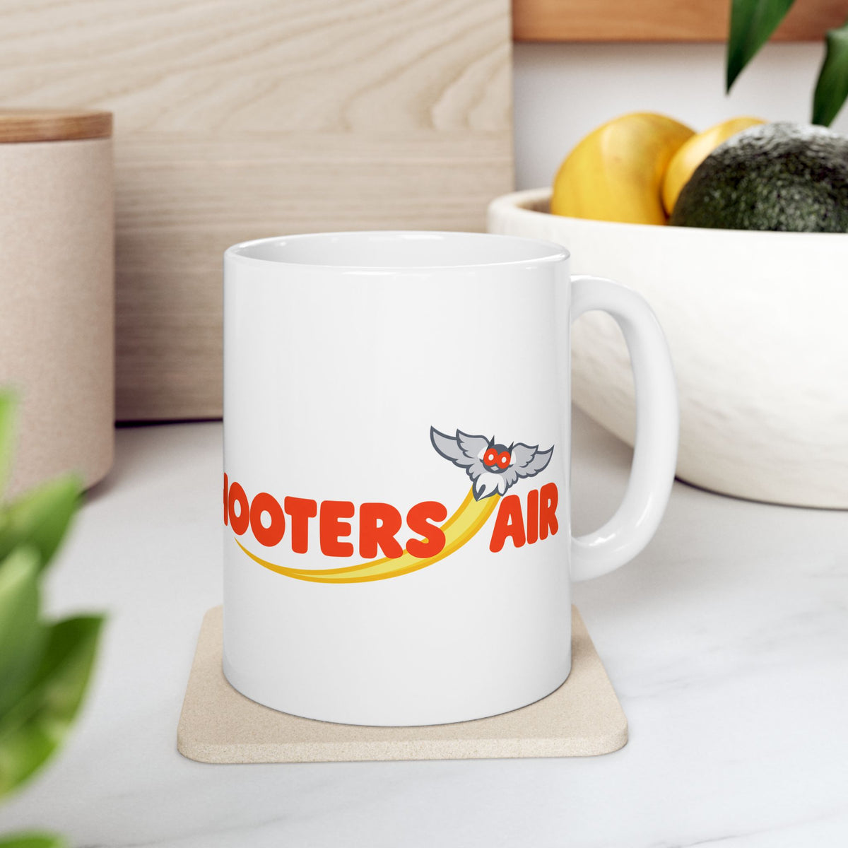Hooters Air Ceramic Coffee Mug