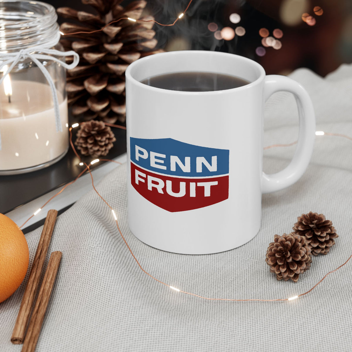 Penn Fruit Ceramic Coffee Mug