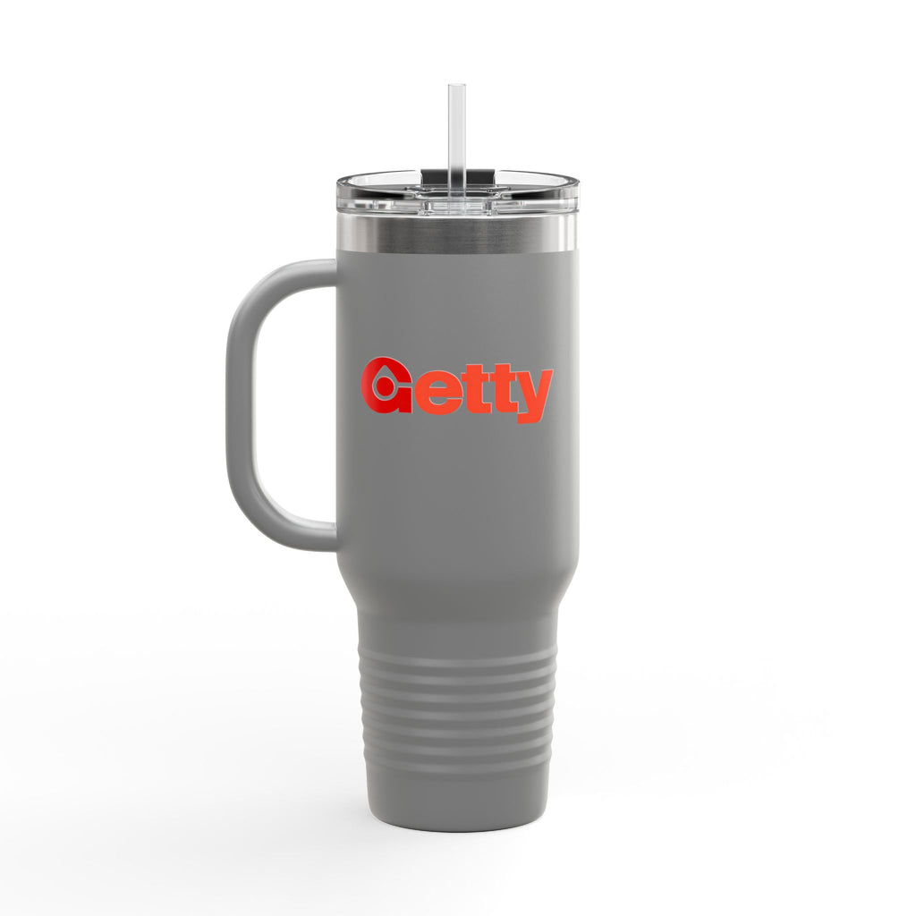 Getty Oil 40oz Insulated Travel Mug Stainless Tumbler
