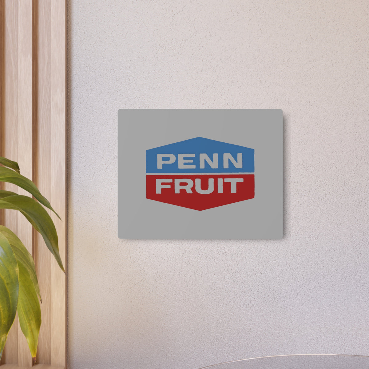 Penn Fruit Metal Sign