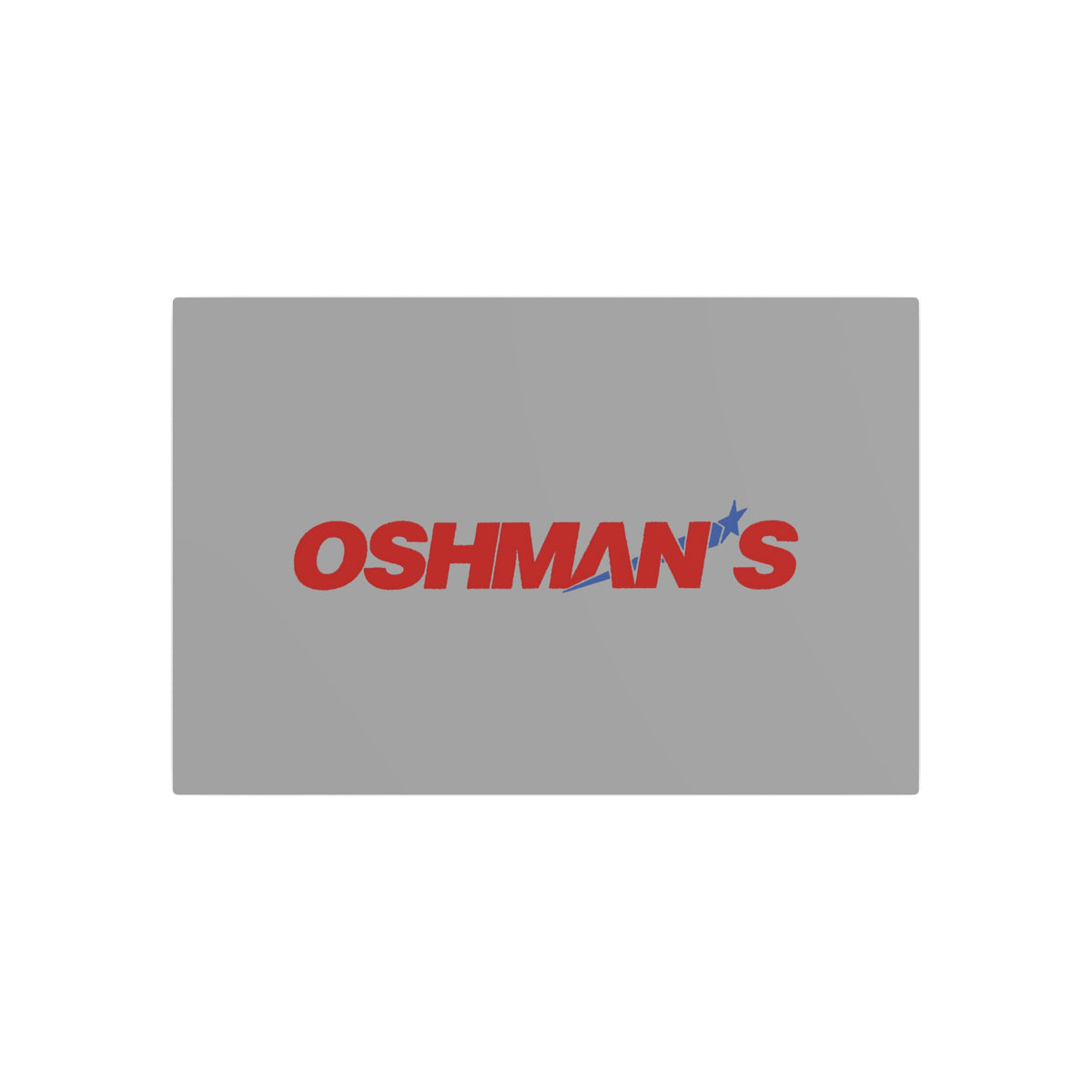 Oshman's Sporting Goods Metal Sign