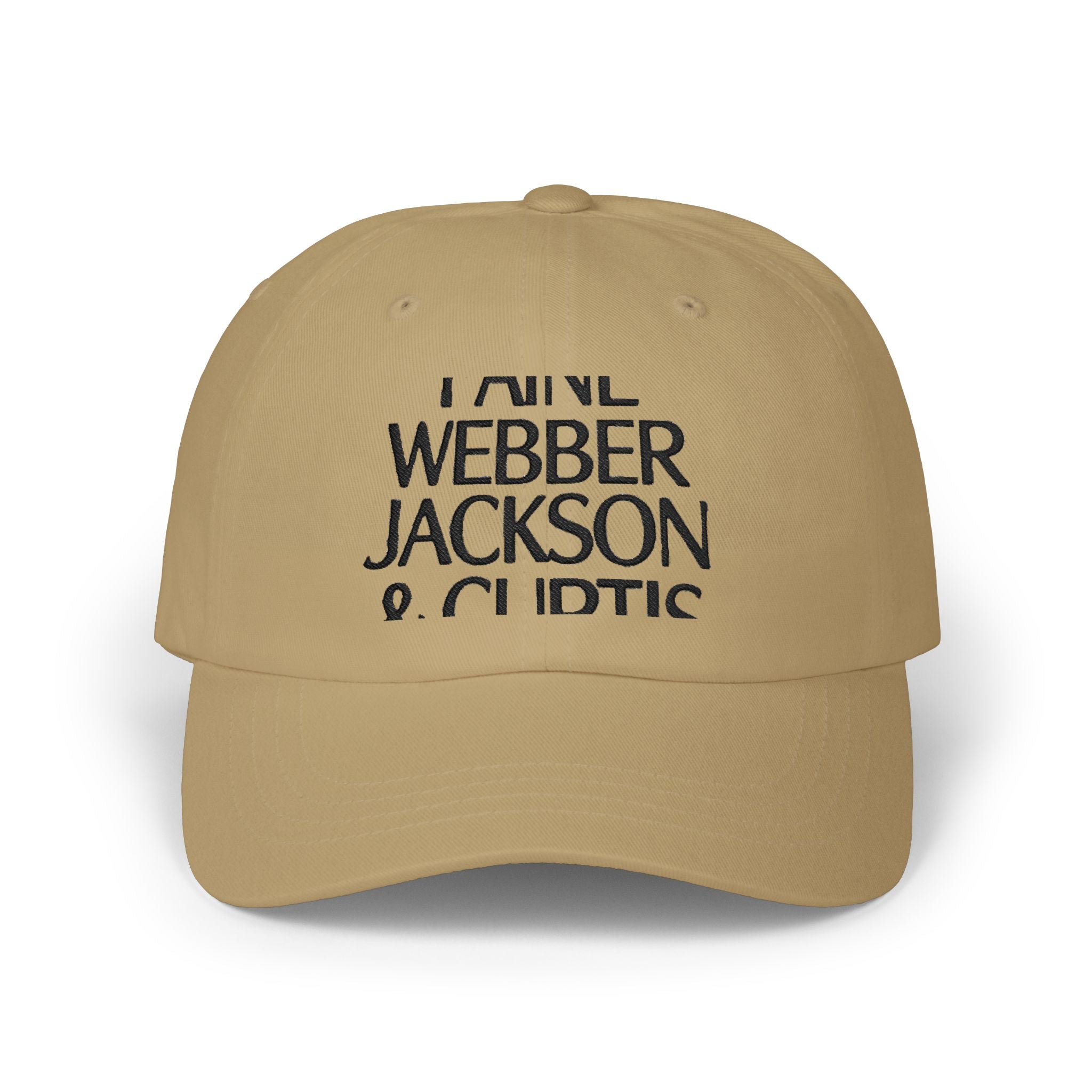 Paine Webber Jackson & Curtis Embroidered Dad Cap Hat