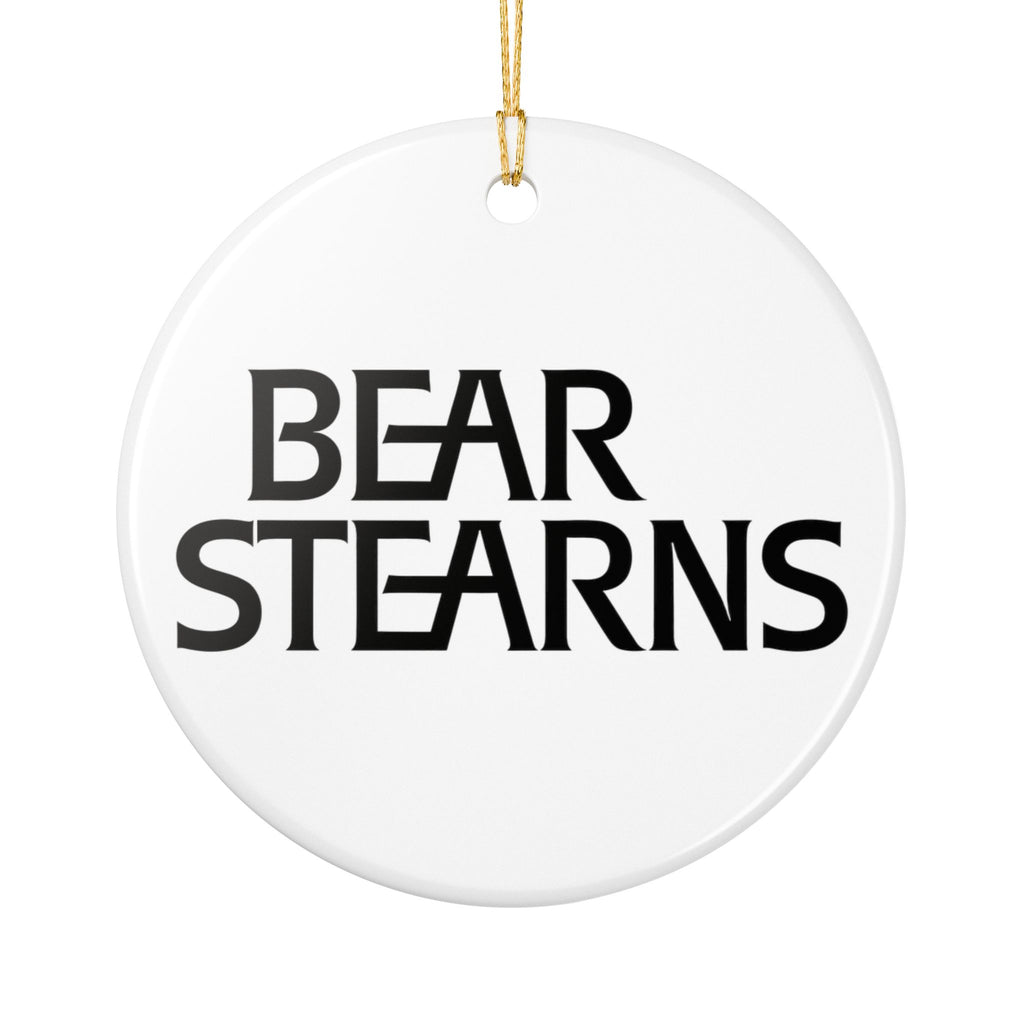 Bear Stearns Ceramic Ornament