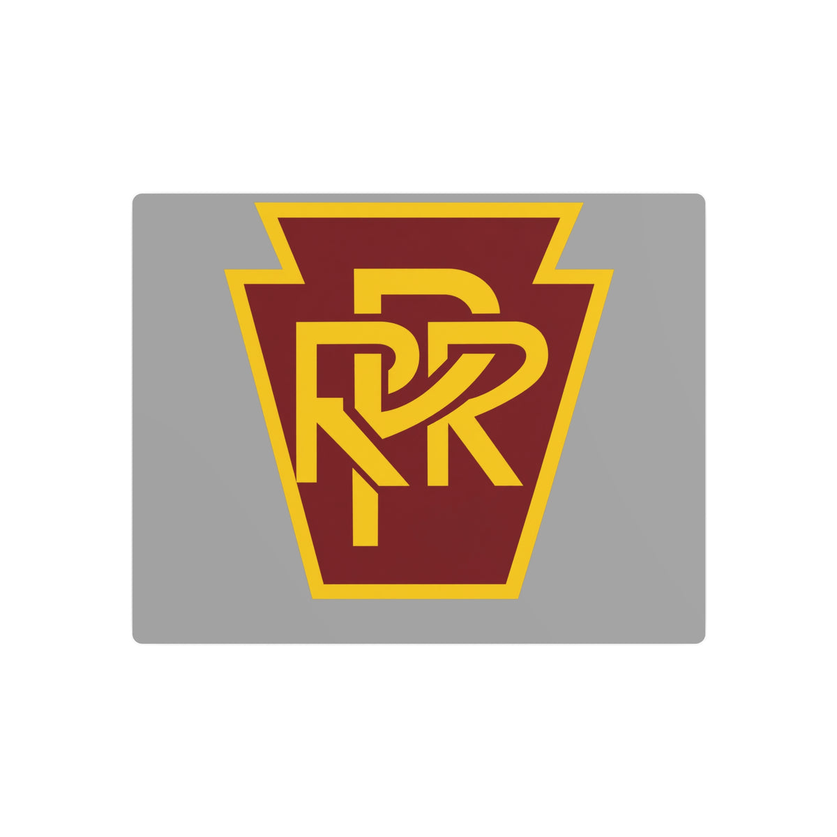Pennsylvania Railroad Metal Sign