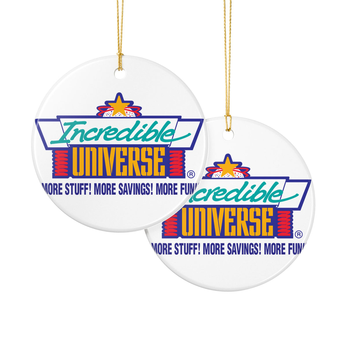 Incredible Universe Ceramic Ornament