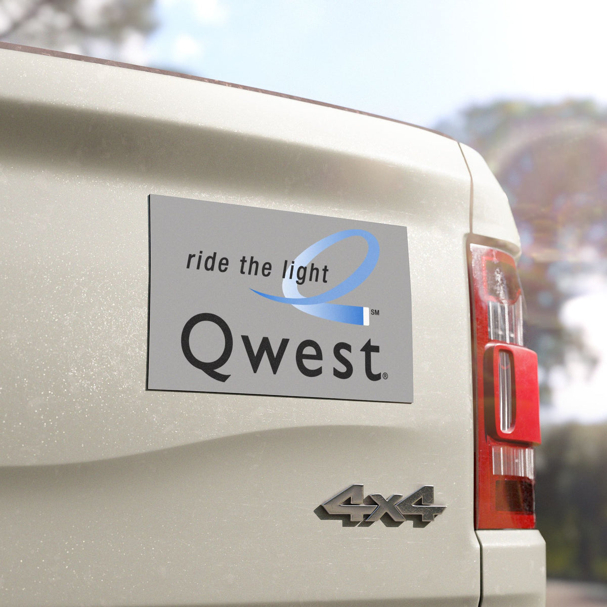 Qwest Car Magnet