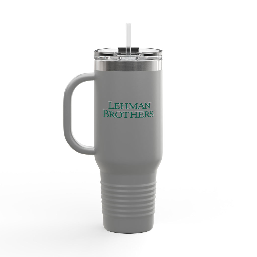 Lehman Brothers 40oz Insulated Travel Mug Stainless Tumbler