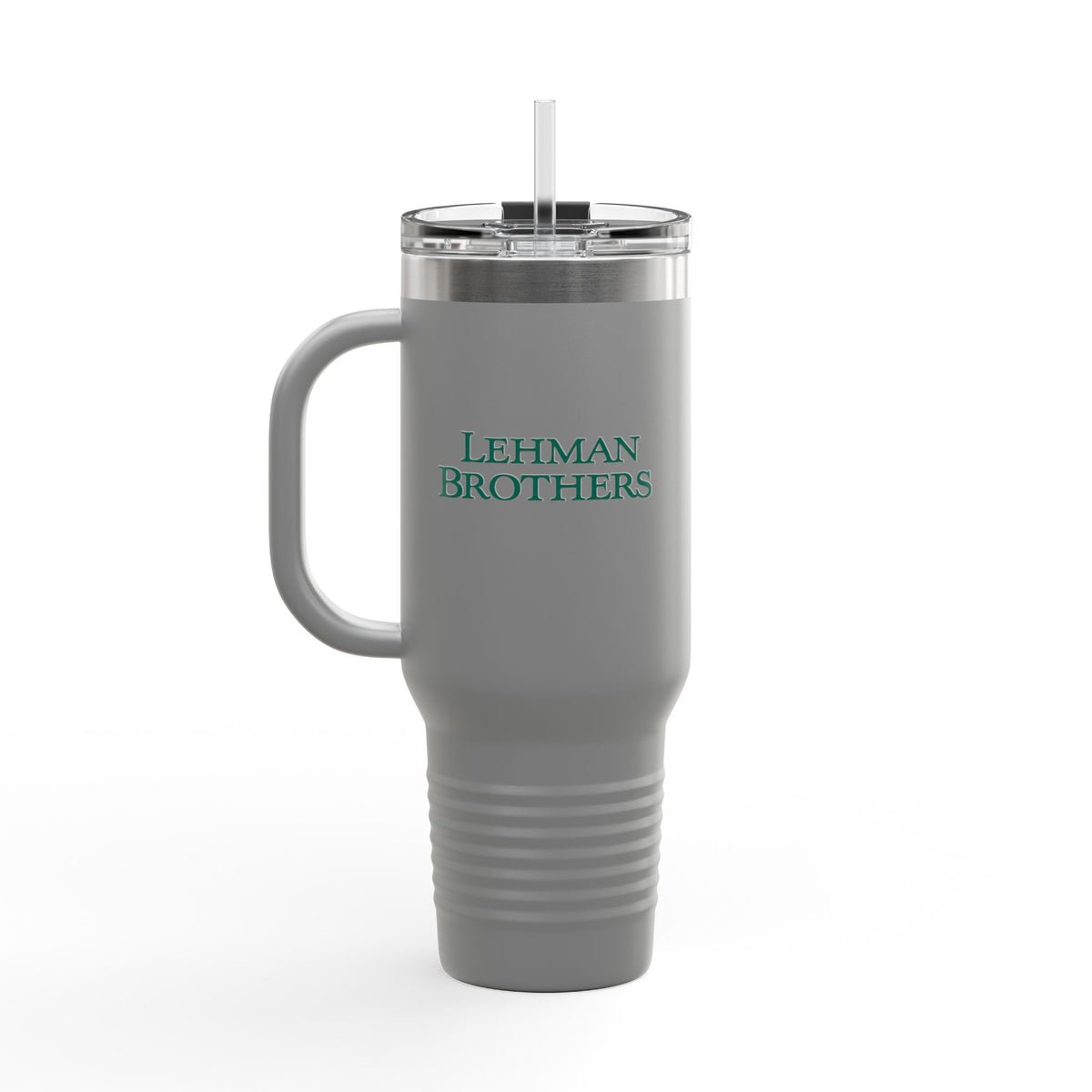 Lehman Brothers 40oz Insulated Travel Mug Stainless Tumbler