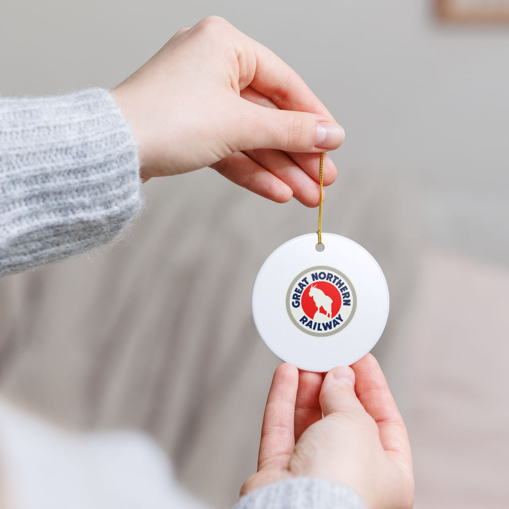 Great Northern Railway Ceramic Ornament