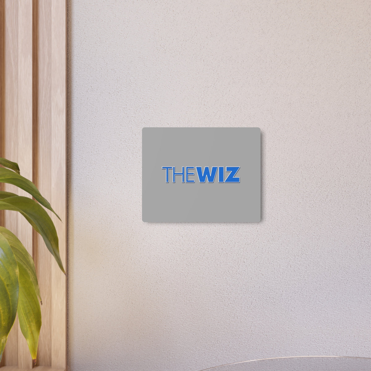 The Wiz Metal Sign