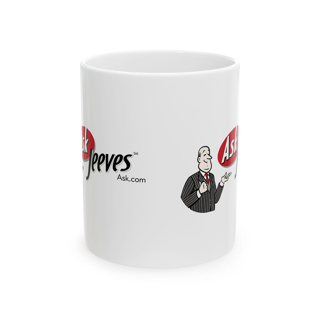Ask Jeeves Ceramic Coffee Mug
