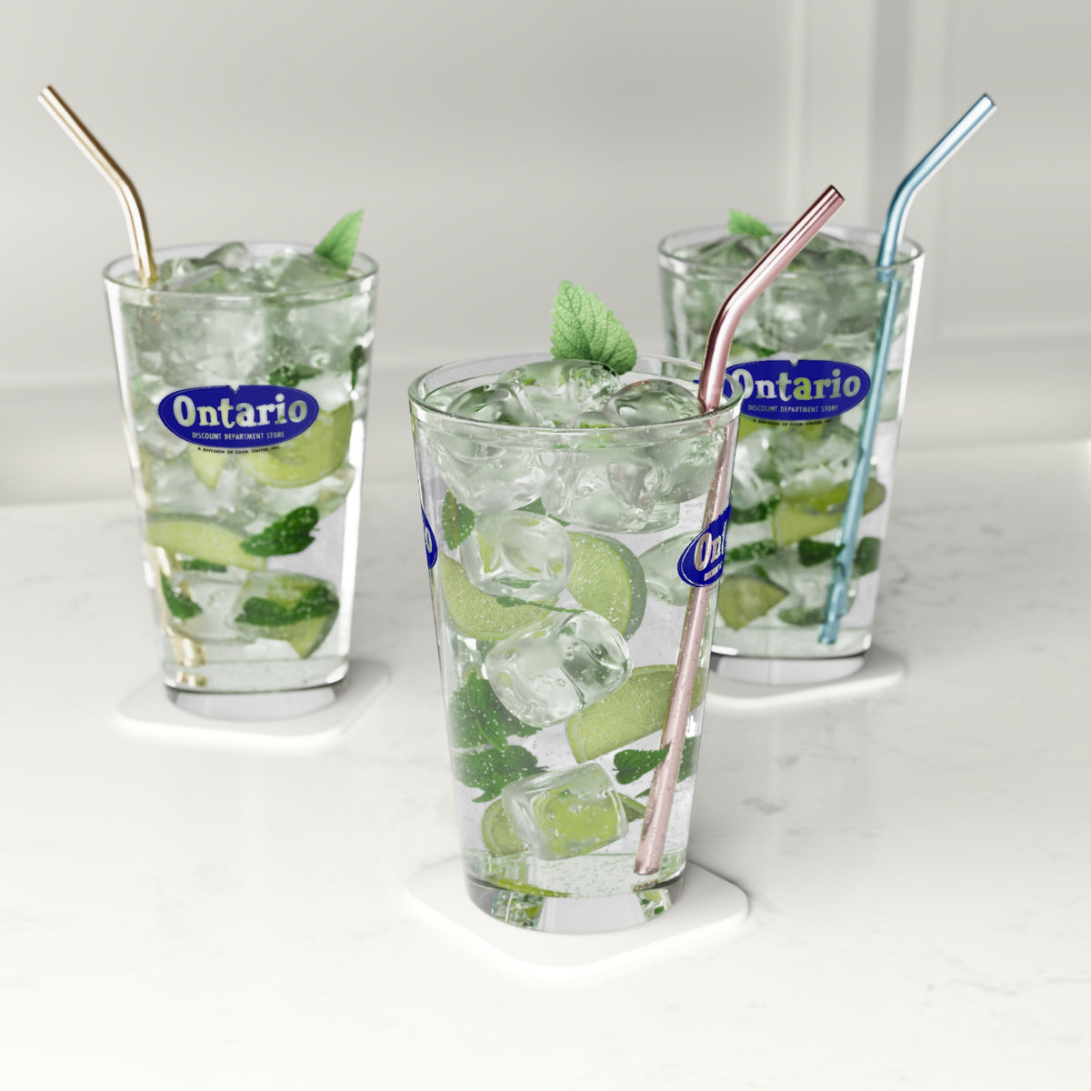 Ontario Discount Department Store 16oz Pint Glass