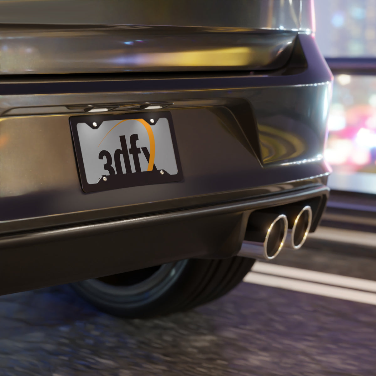 3dfx Interactive Vanity License Plate