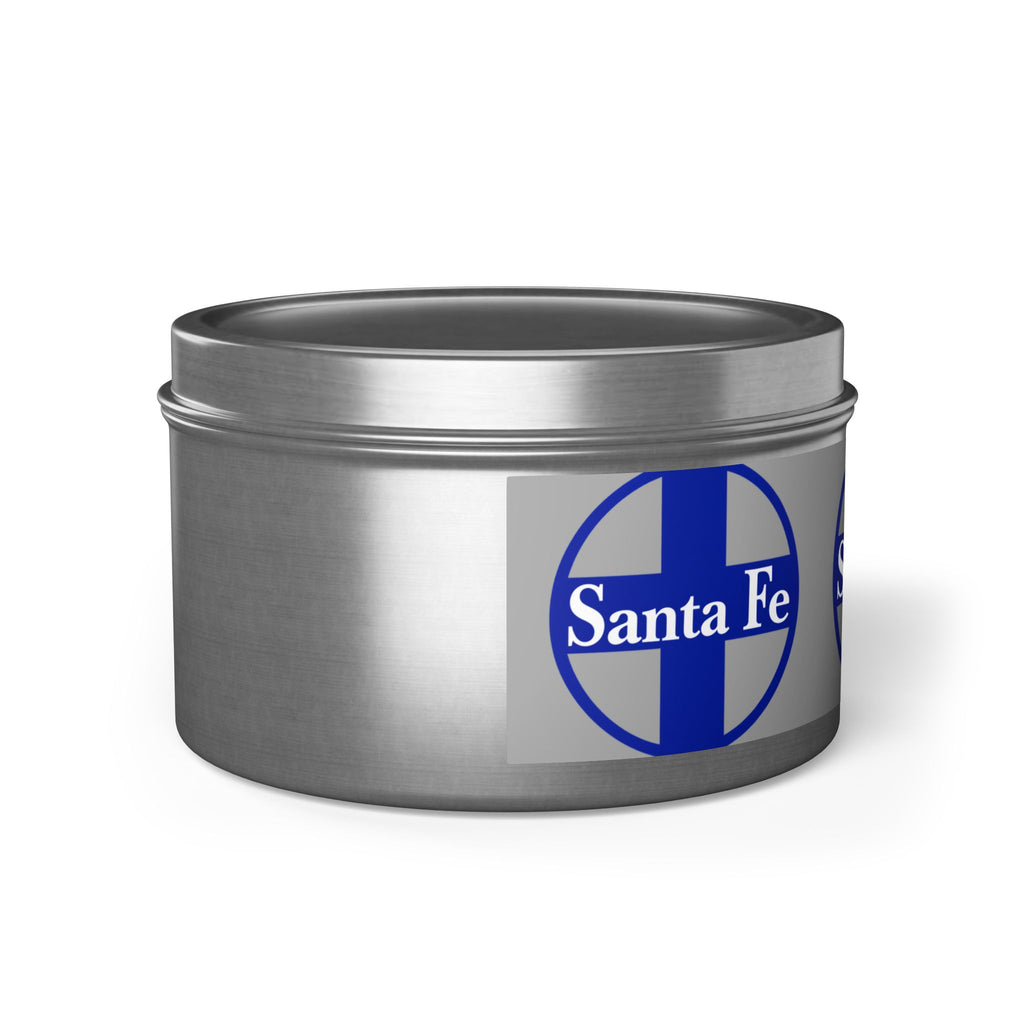 Atchison Topeka and Santa Fe Railway Tin Candle