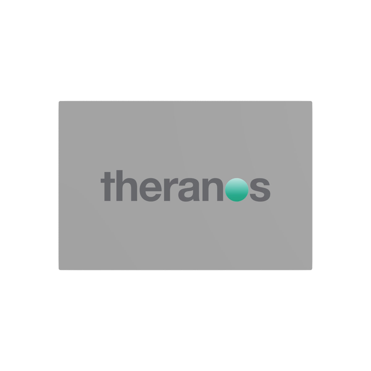 Theranos Metal Sign