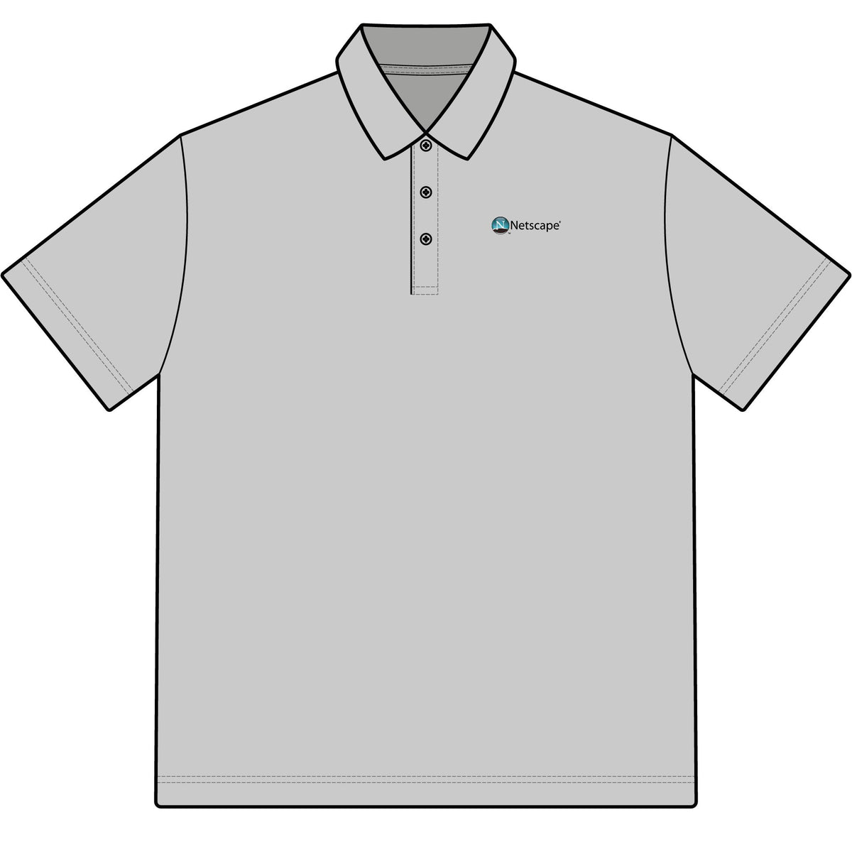 Netscape Cotton Polo Shirt