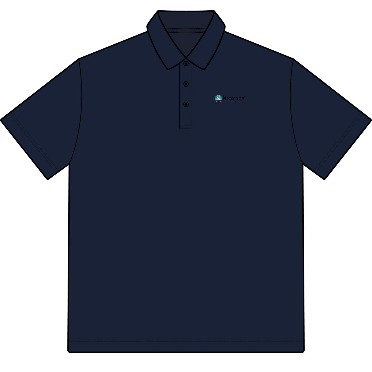Netscape Cotton Polo Shirt