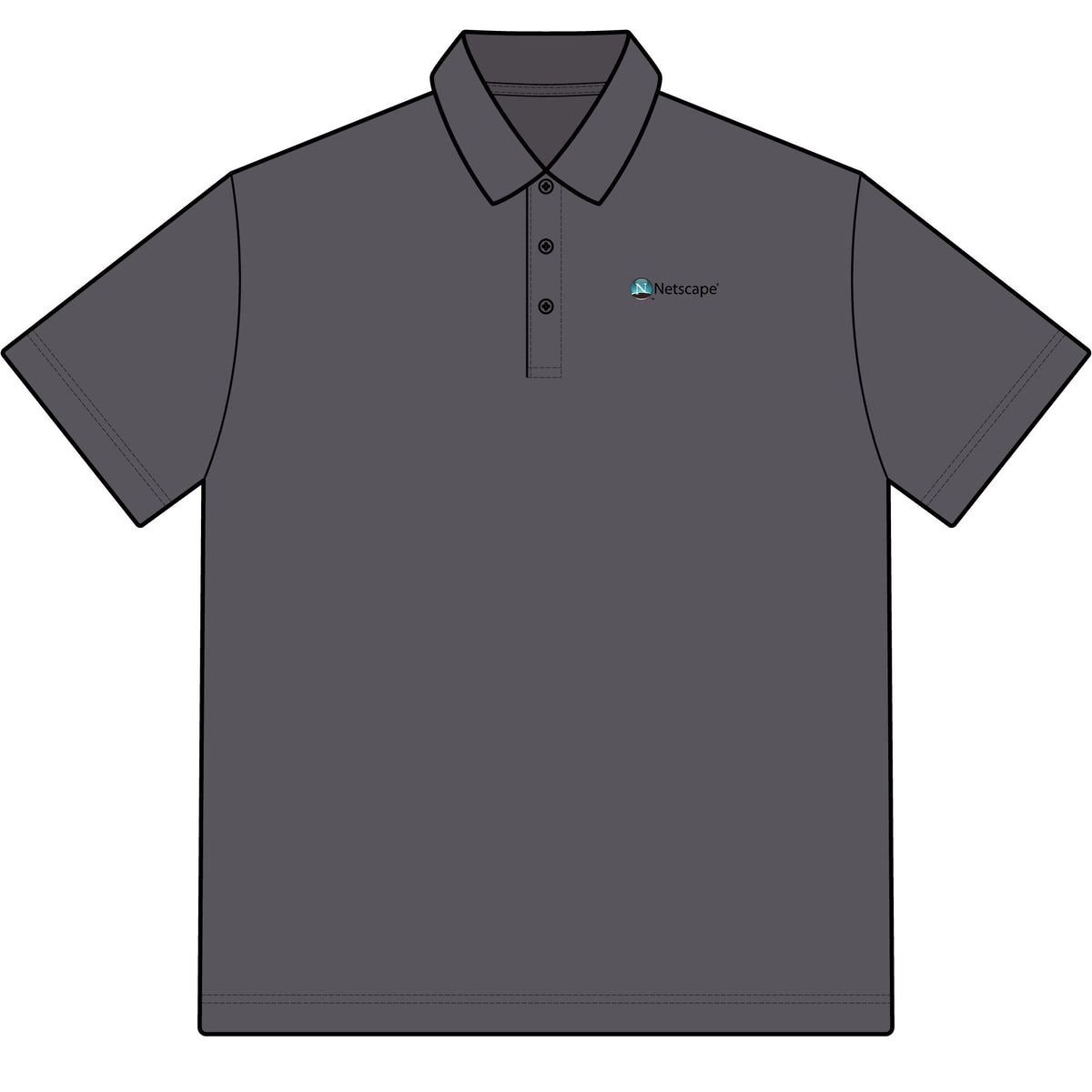 Netscape Cotton Polo Shirt