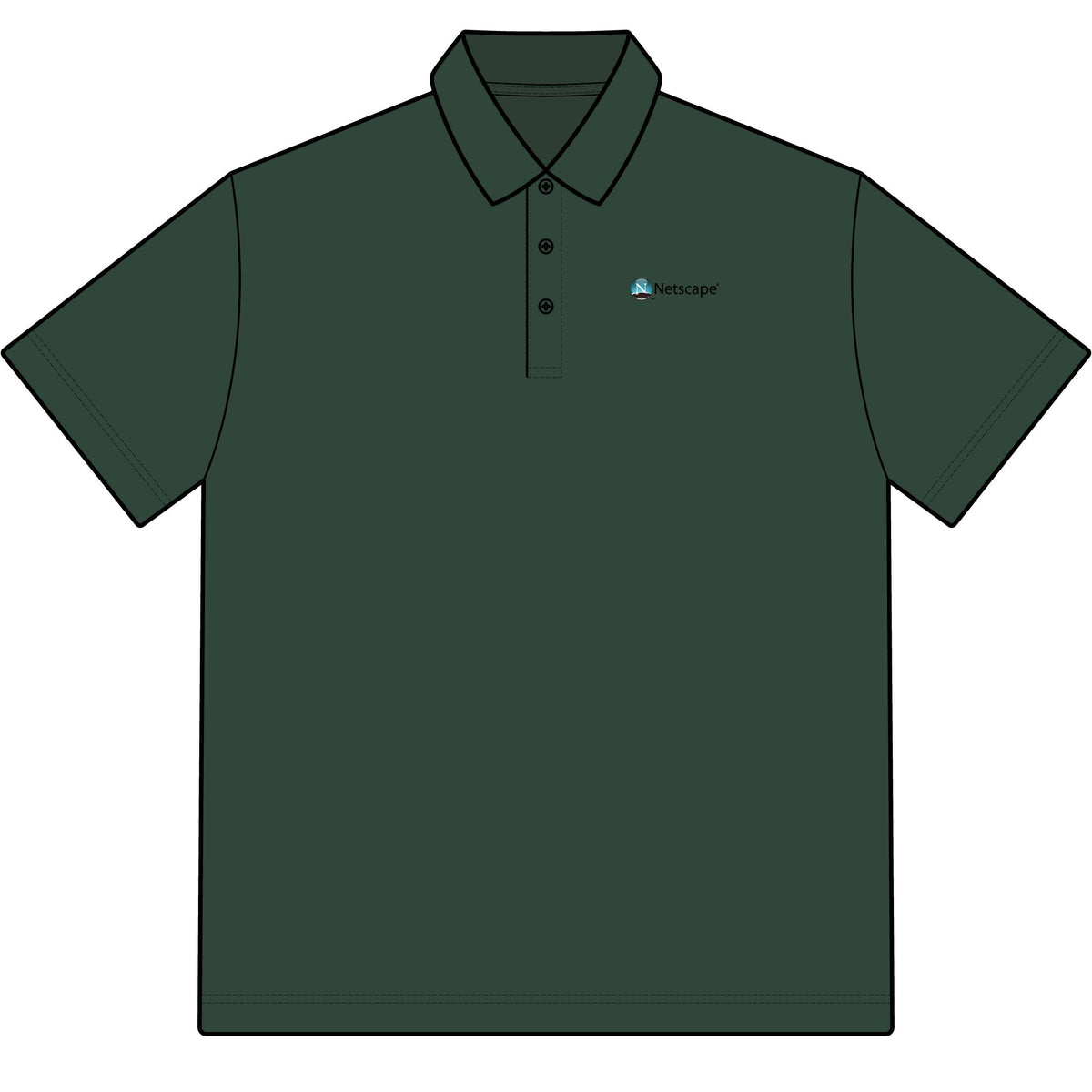 Netscape Cotton Polo Shirt