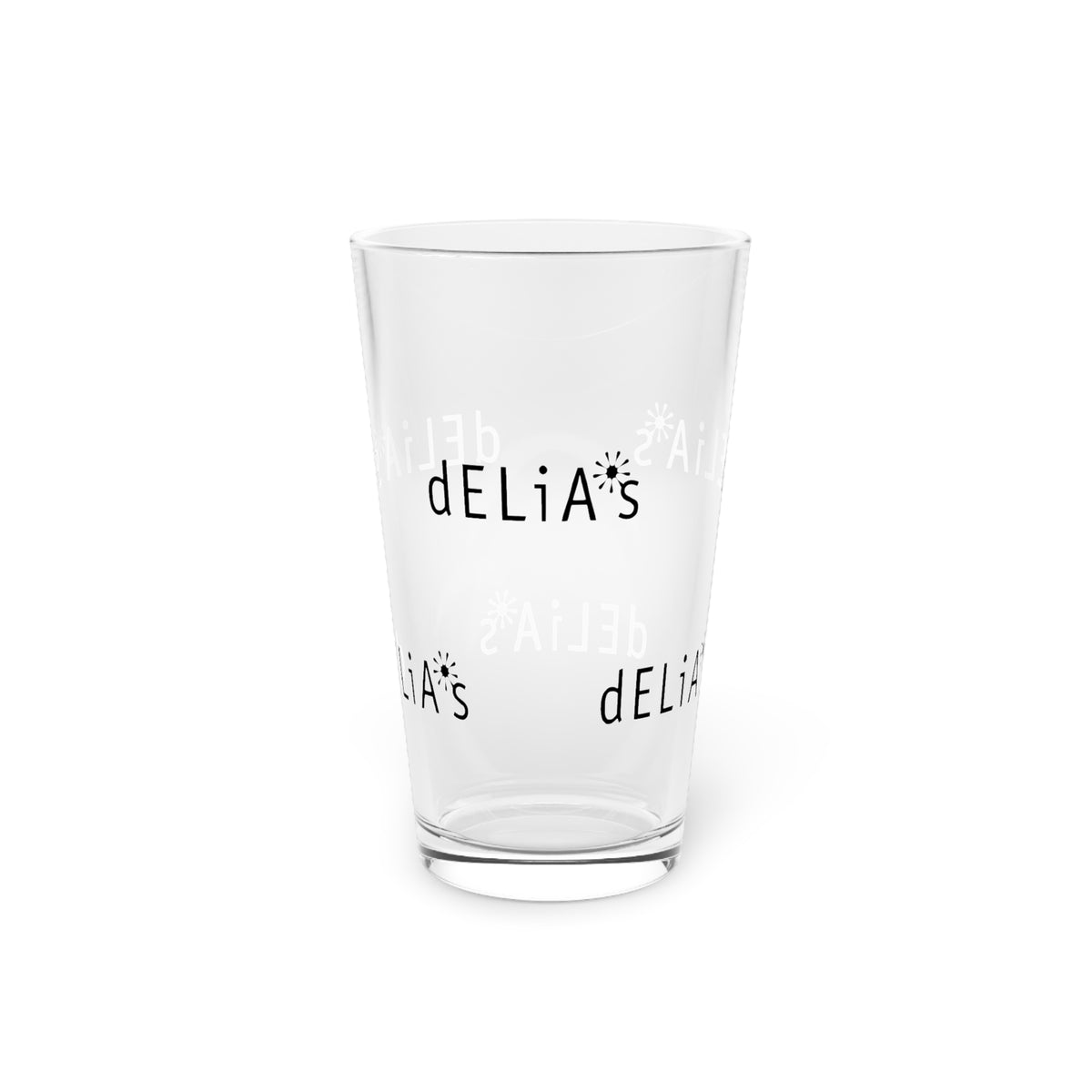 Delia's 16oz Pint Glass
